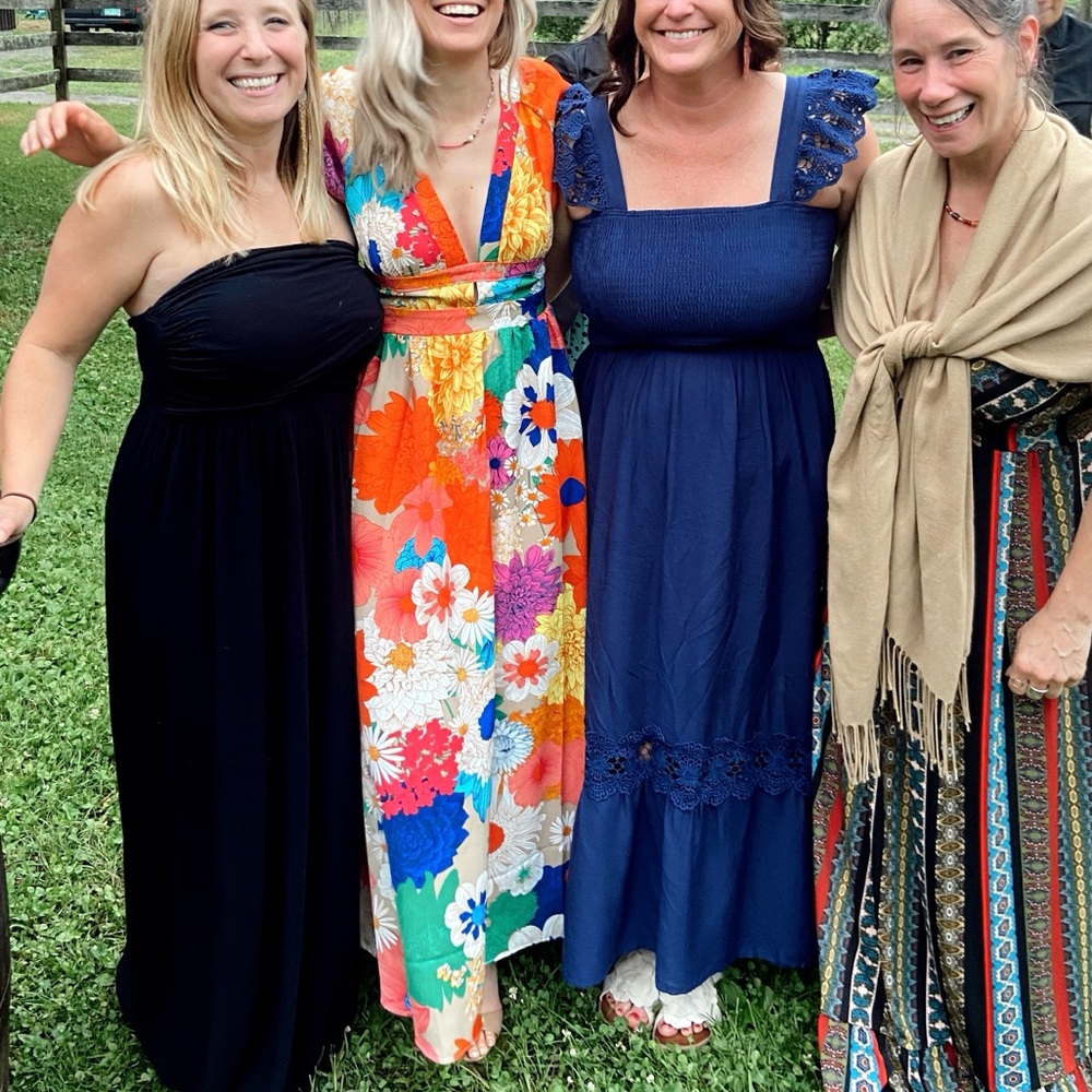 Floral maxi dress
